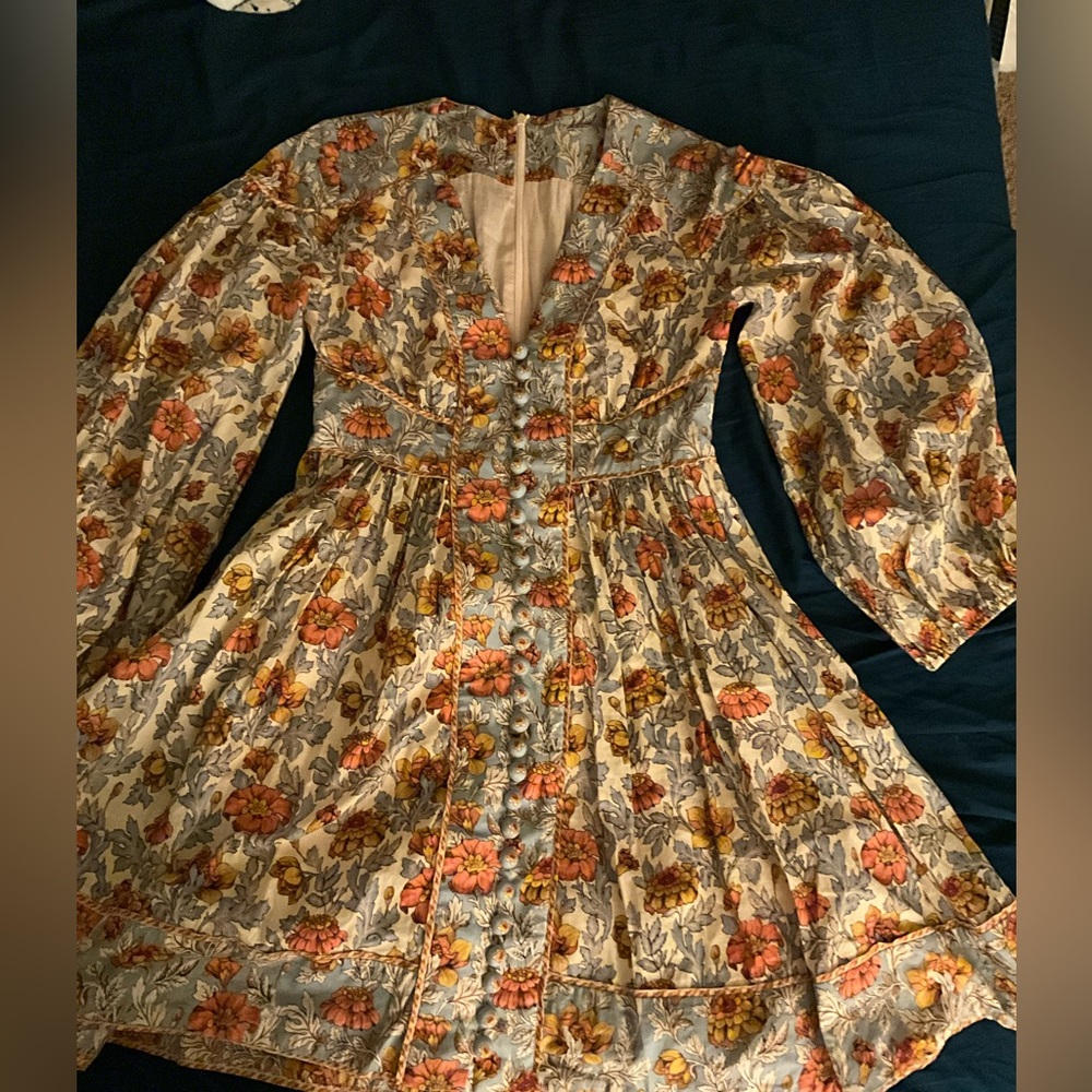 Andie Buttoned Mini Dress